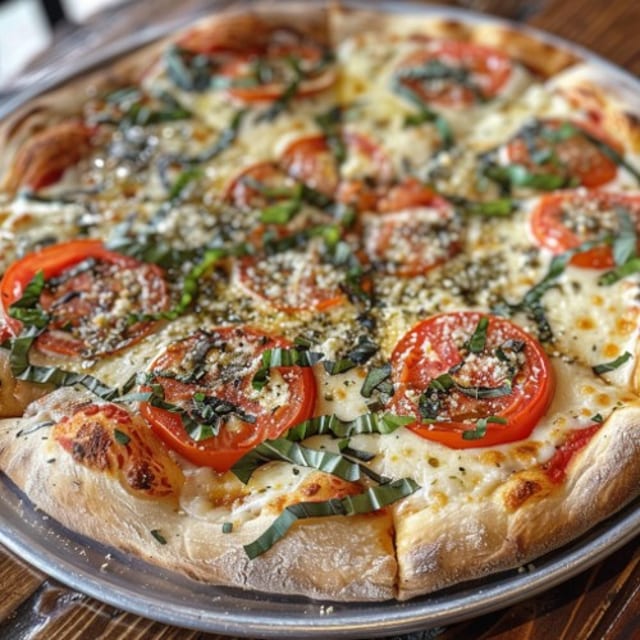 (Small 12") Mediterranean Pizza.