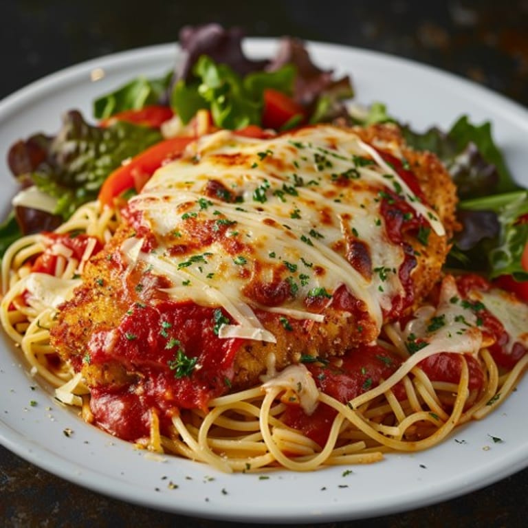 Delicious Chicken Parmesan Awaits